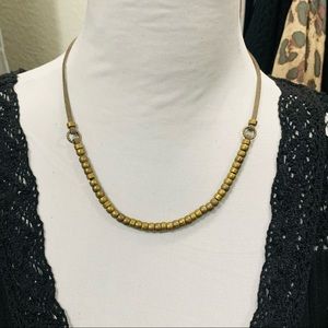Boho Brass Necklace